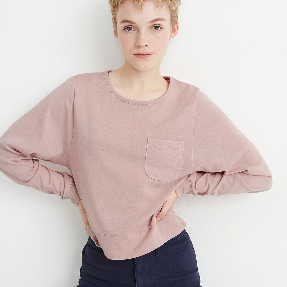 Madewell size small pink dolman long sleeved top